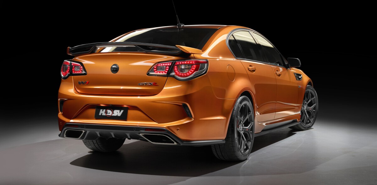 The HSV GTS-R W1 will be built in incredibly limited numbers