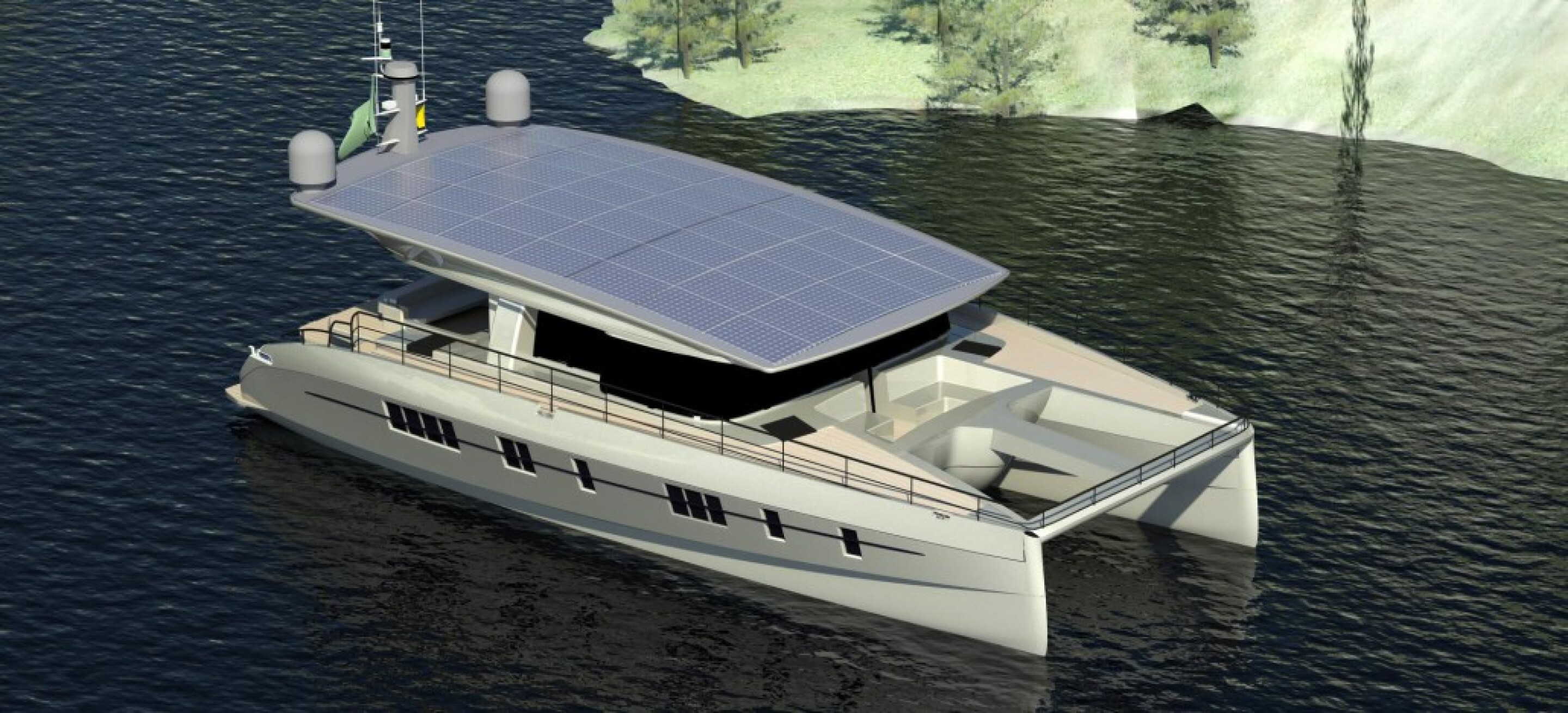 Solarwave 62 zero emission luxury yacht nears completion