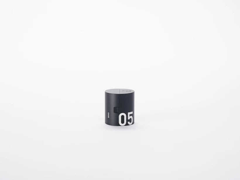 The plastic case can be used for storage