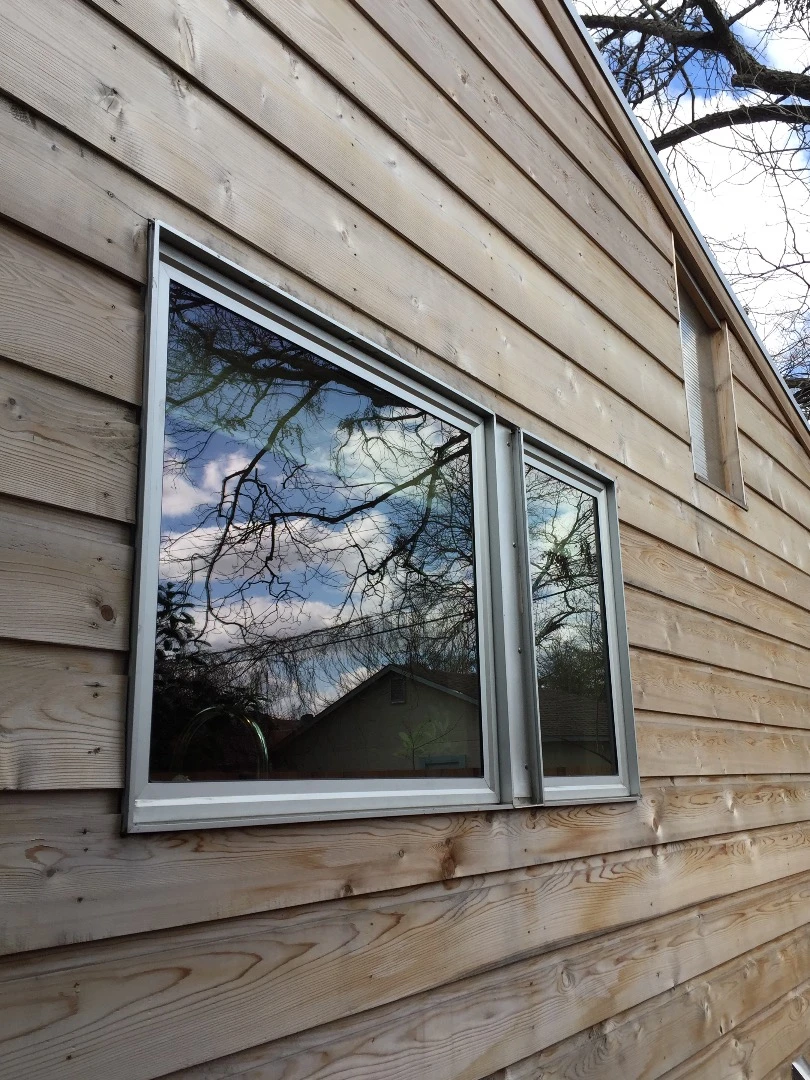 There's a total of 10 windows, offering plenty of natural light inside