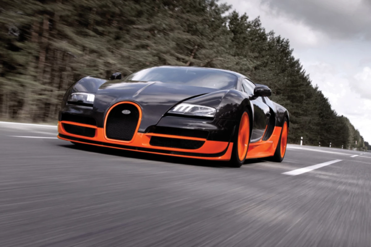 The Bugatti Veyron 16.4 Super Sport
