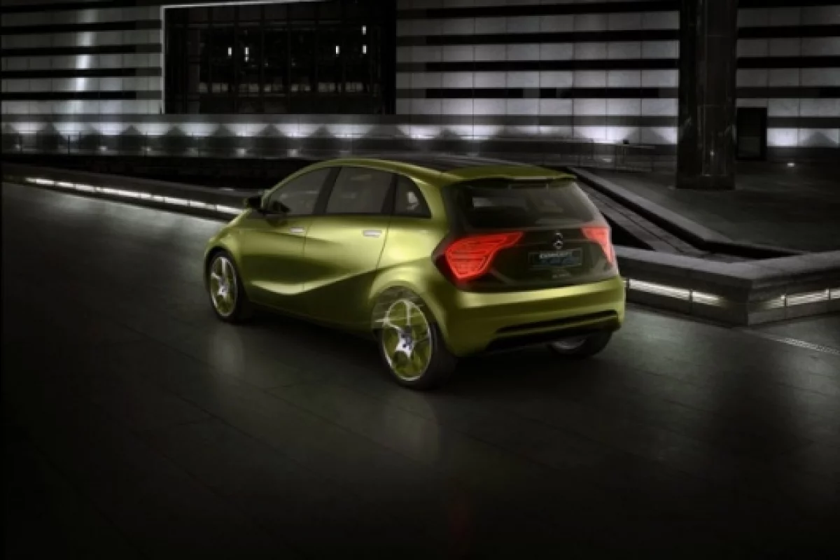 The BlueZERO electric vehicle concept from Mercedes-Benz