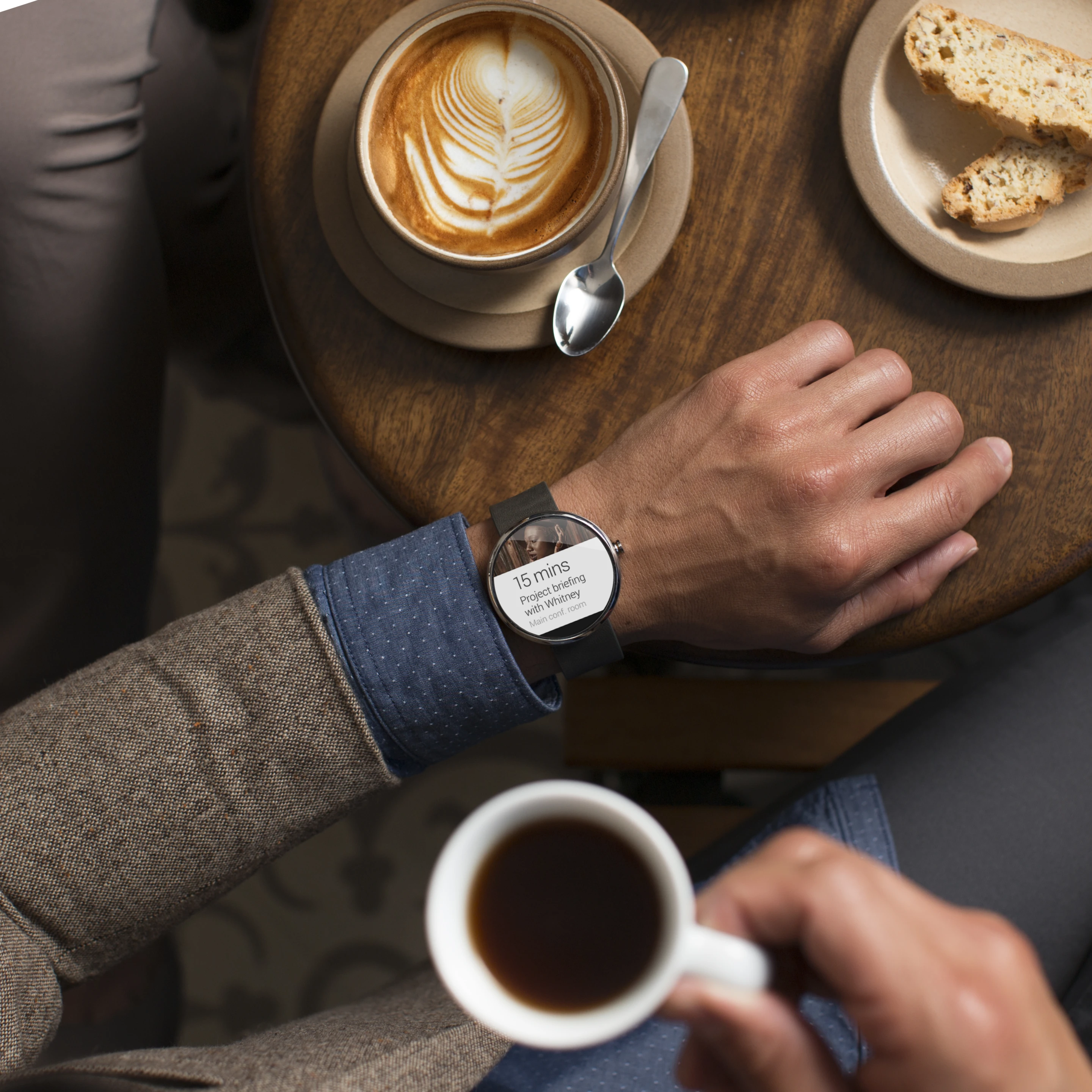 Motorola's upcoming Moto 360 smartwatch