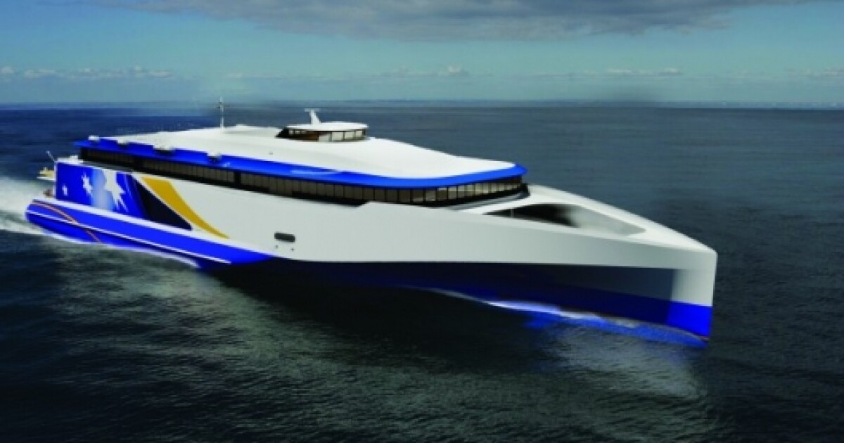 Is This The World S Best Ship Design The Austal 102 Trimaran