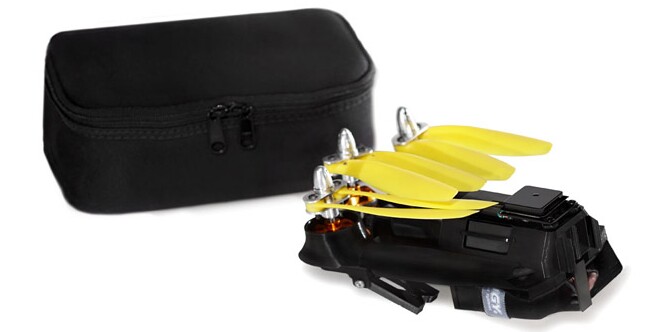 The Pocket Drone comes with a carrying case