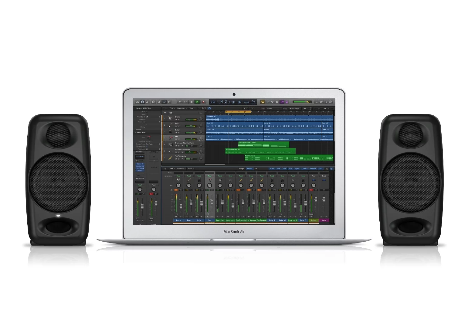 The iLoud Micro Monitor is aimed a musicians and producers who mix and master on the move