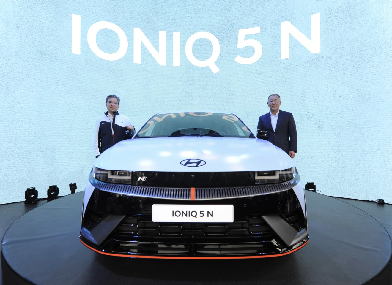 The 2024 Ioniq 5 N has made its world debut at the Goodwood Festival of Speed in Chichester, UK
