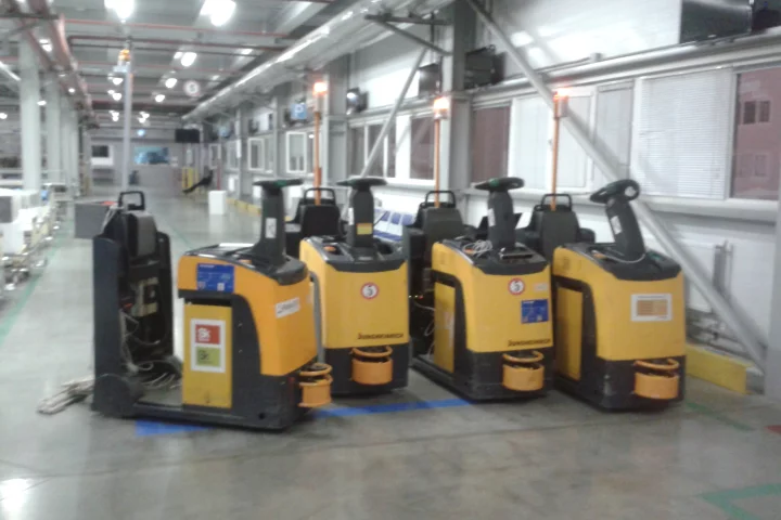 The X-MOTION autopilot technology has been fitted to six vehicles in a Samsung factory in Russia