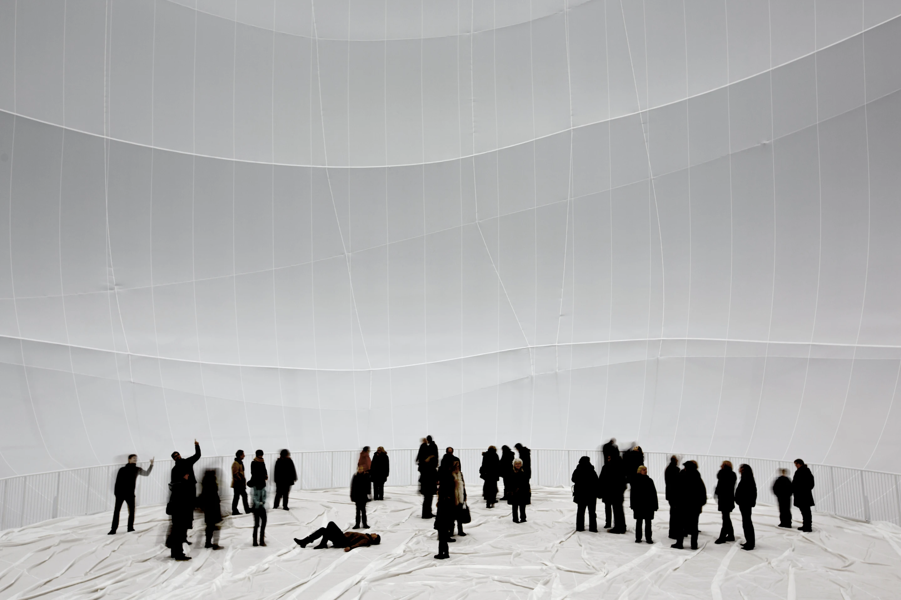 The interior of Big Air Package is likened to a light-filled cathedral (Photo: Wolfgang Volz)