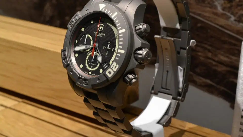 The Victorinox Dive Master 500 Titanium