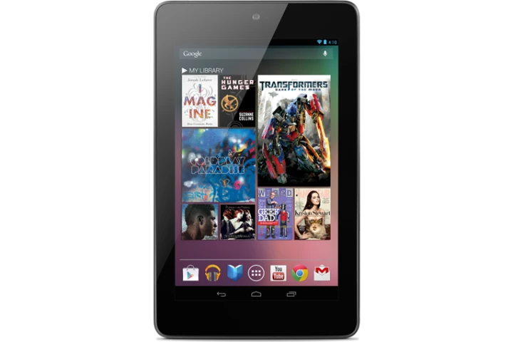 The Nexus 7 is built by Asus and ships with Android 4.1 Jelly Bean