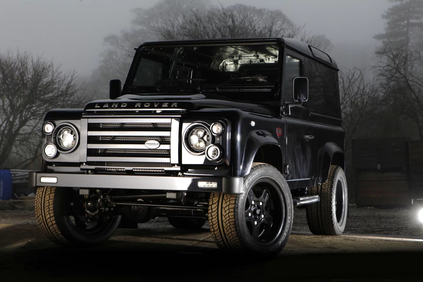 Prindiville Design produces enhanced versions of the Ferrari 458, Range Rover Evoque, Lamborghini Murcielago, Land Rover Defender and Lamborghini Aventador