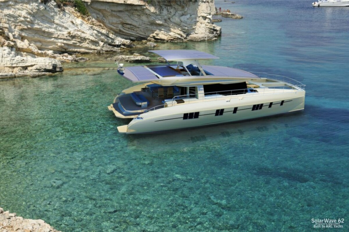 Solarwave 62 zero emission luxury yacht nears completion