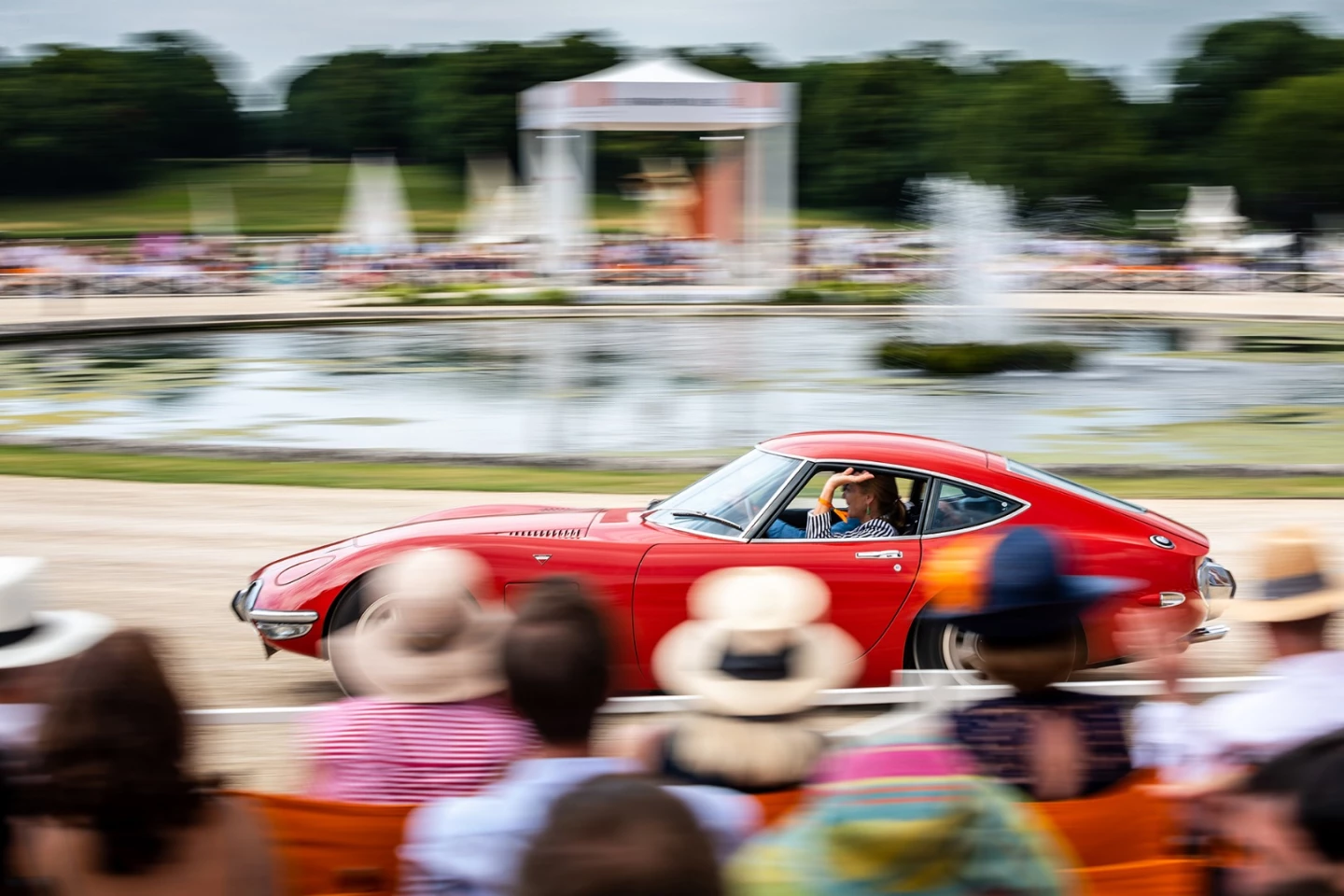 This 1969 Toyota 2000GT won the Japanese sports cars class at the 2019 Chantilly Arts & Elegance Richard Mille