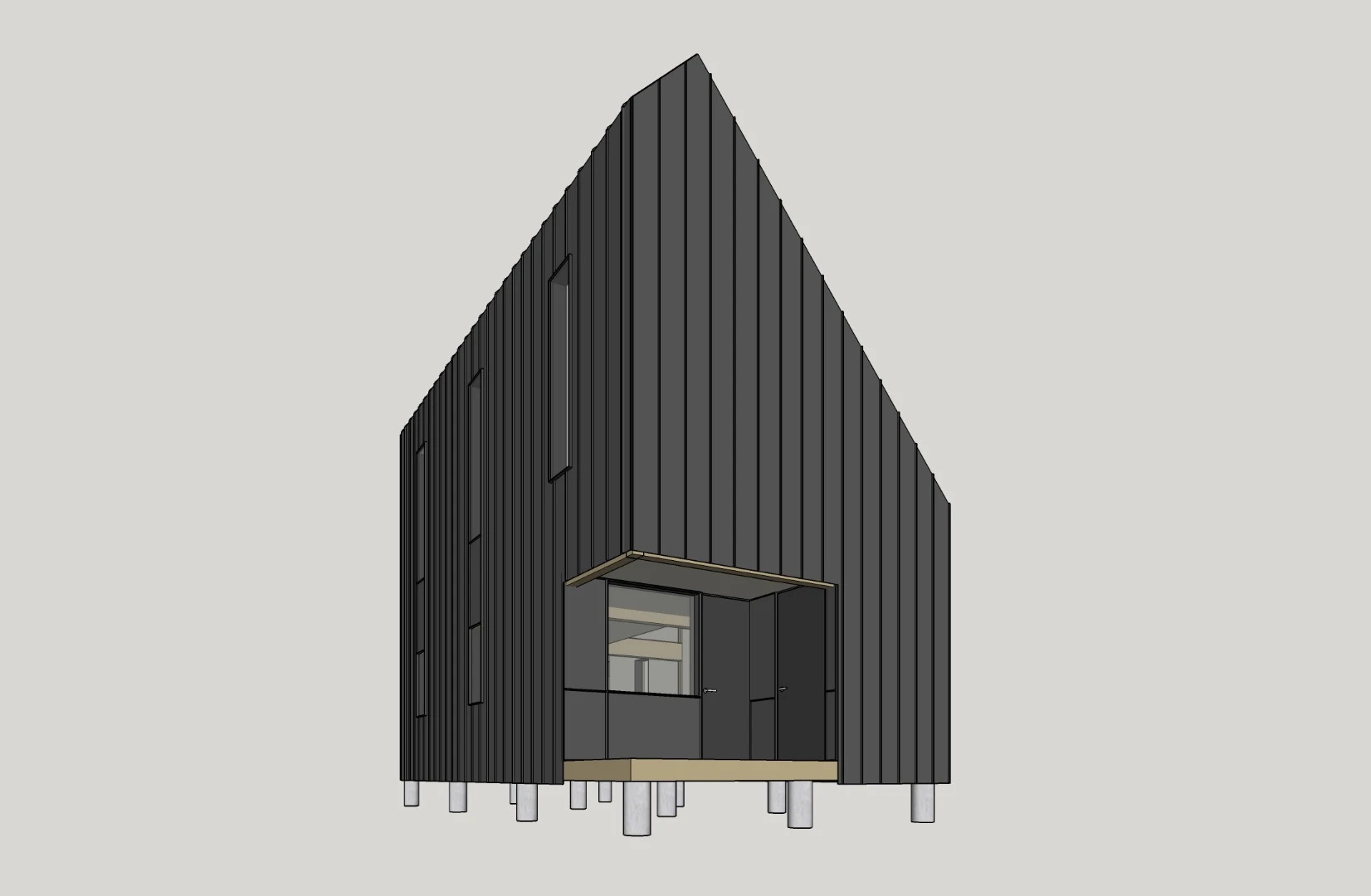 Rather than built by a team of professionals, the Backcountry Hut Company says that a group of handy types could get together and build it themselves