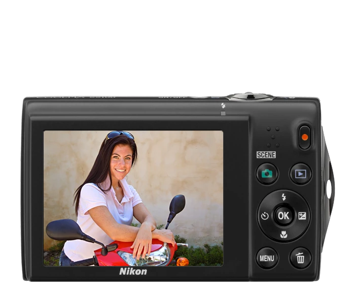 The S5100 also features a 12.2 megapixel CCD sensor, 5x optical zoom lens and lens-shift vibration reduction