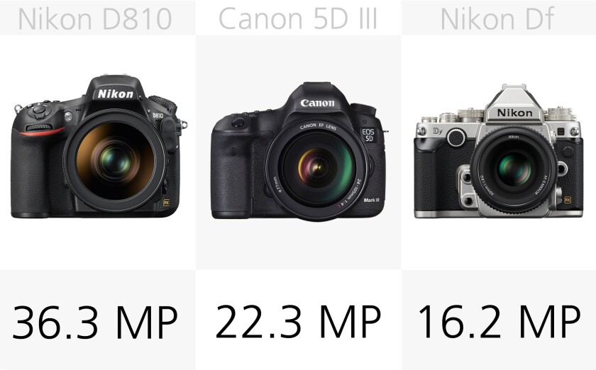 The standout camera when it comes to resolution is undoubtedly the megapixel monster that is the Nikon D810 with its 36.3-megapixels