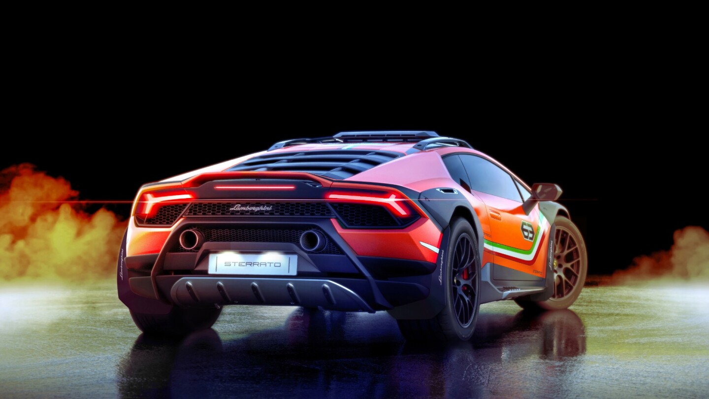 The aluminum rear skid plate also works as a diffuser