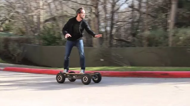 The aptly-named "Board of Imagination" moves forward just by having a user think about it, while wearing an Emotiv EPOC headset