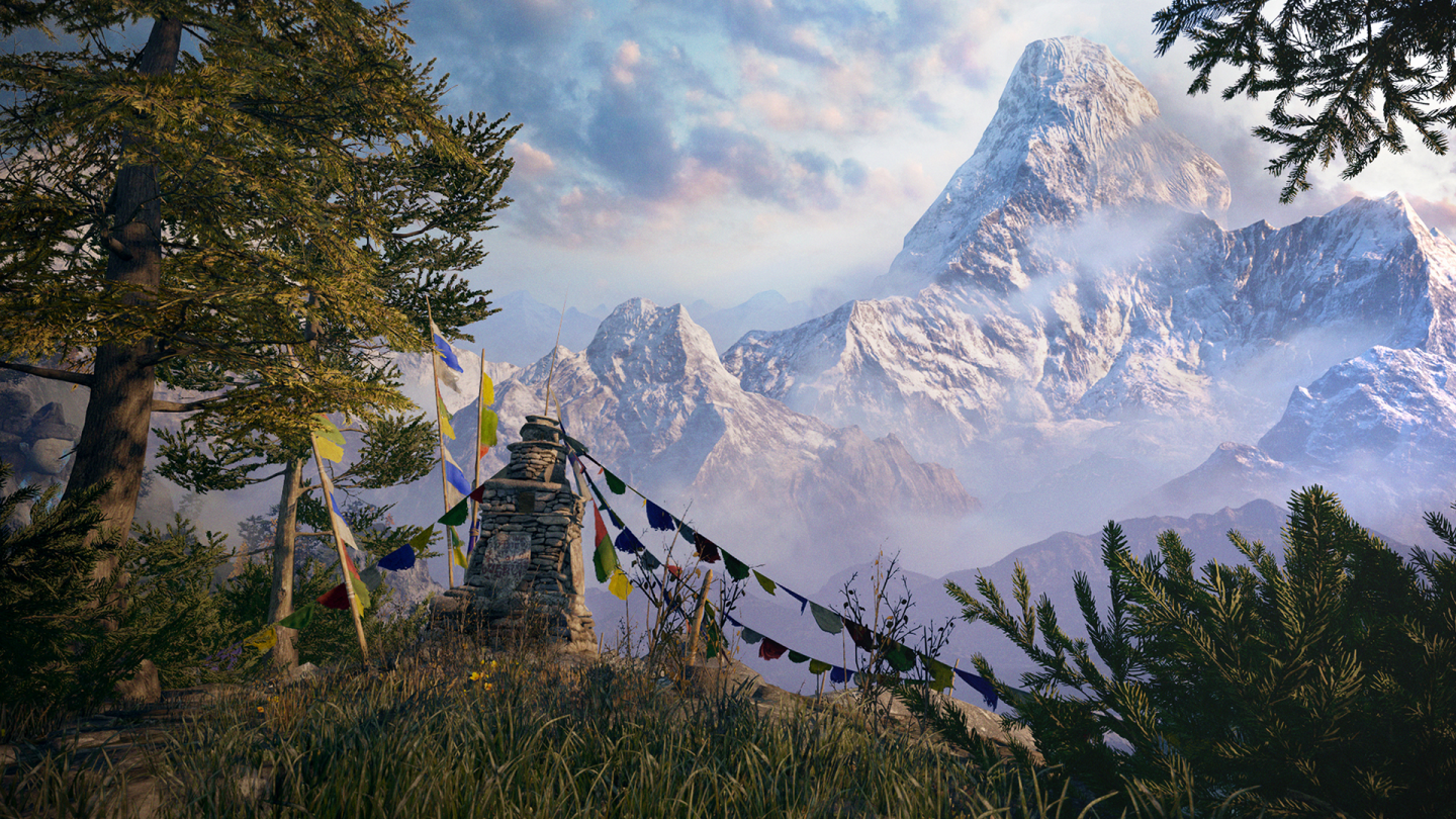 Far Cry 4 moves the series to a new, mountainous environment