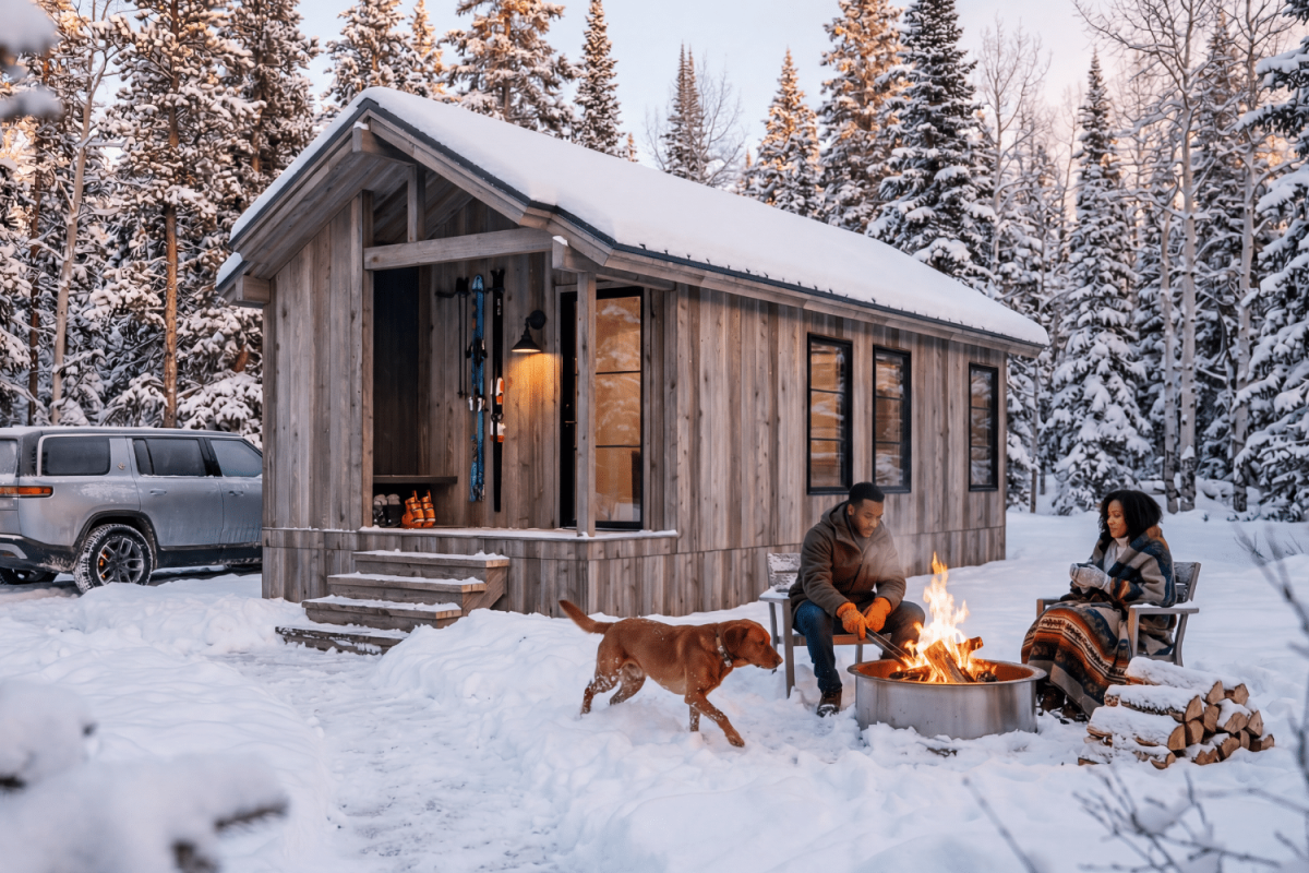 Yukon tiny house brings mountain lodge charm to tiny living on wheels