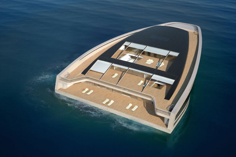 The Wally Hermes - a floating resort