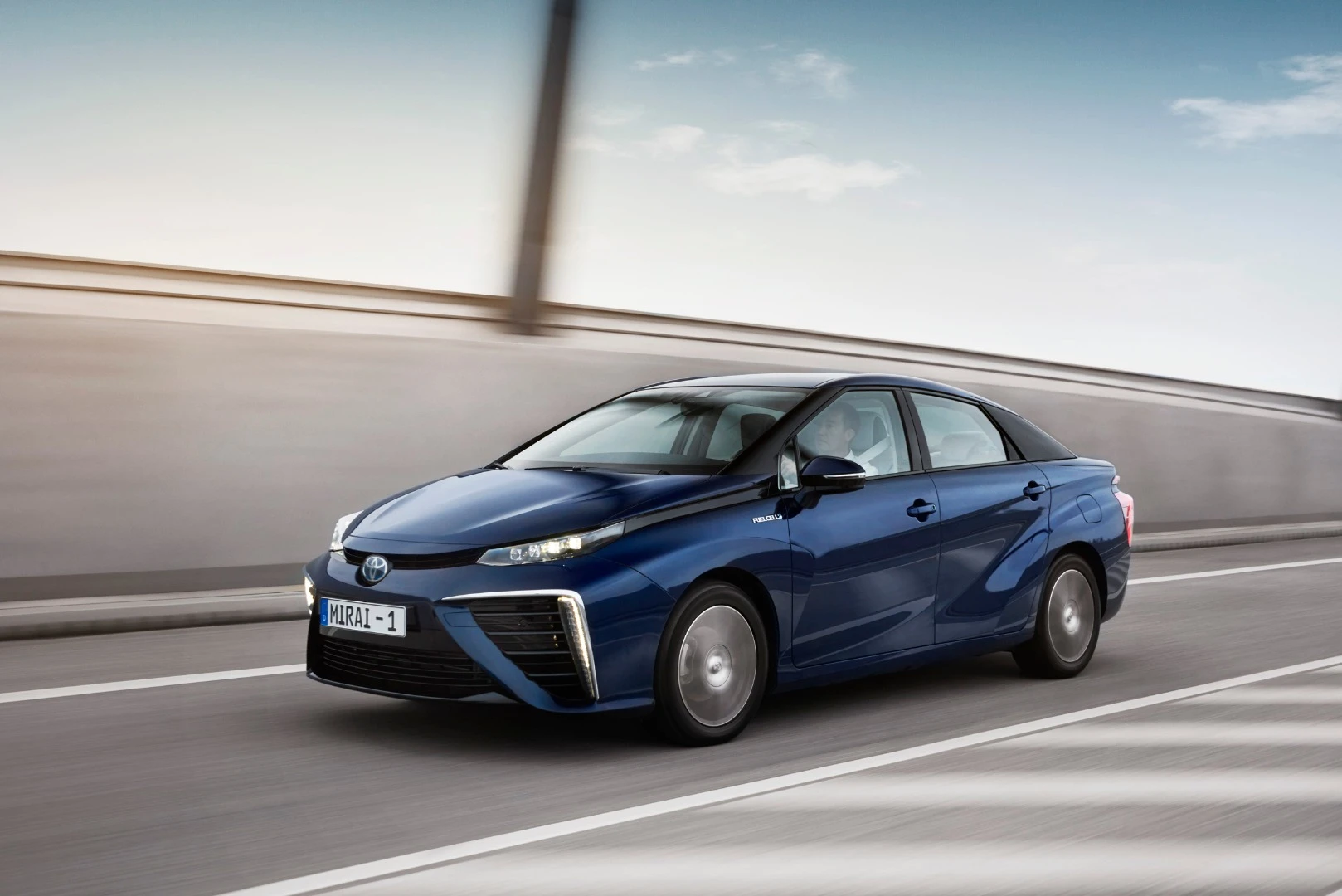 The Mirai's fuel cell is said to have operated with 100 percent reliability