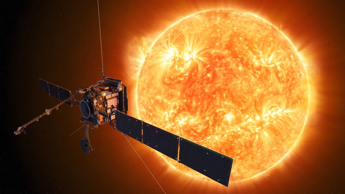 Artist's concept of Solar Orbiter