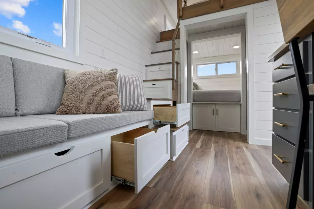 The Ulla-Carin has lots of little storage nooks and drawers throughout