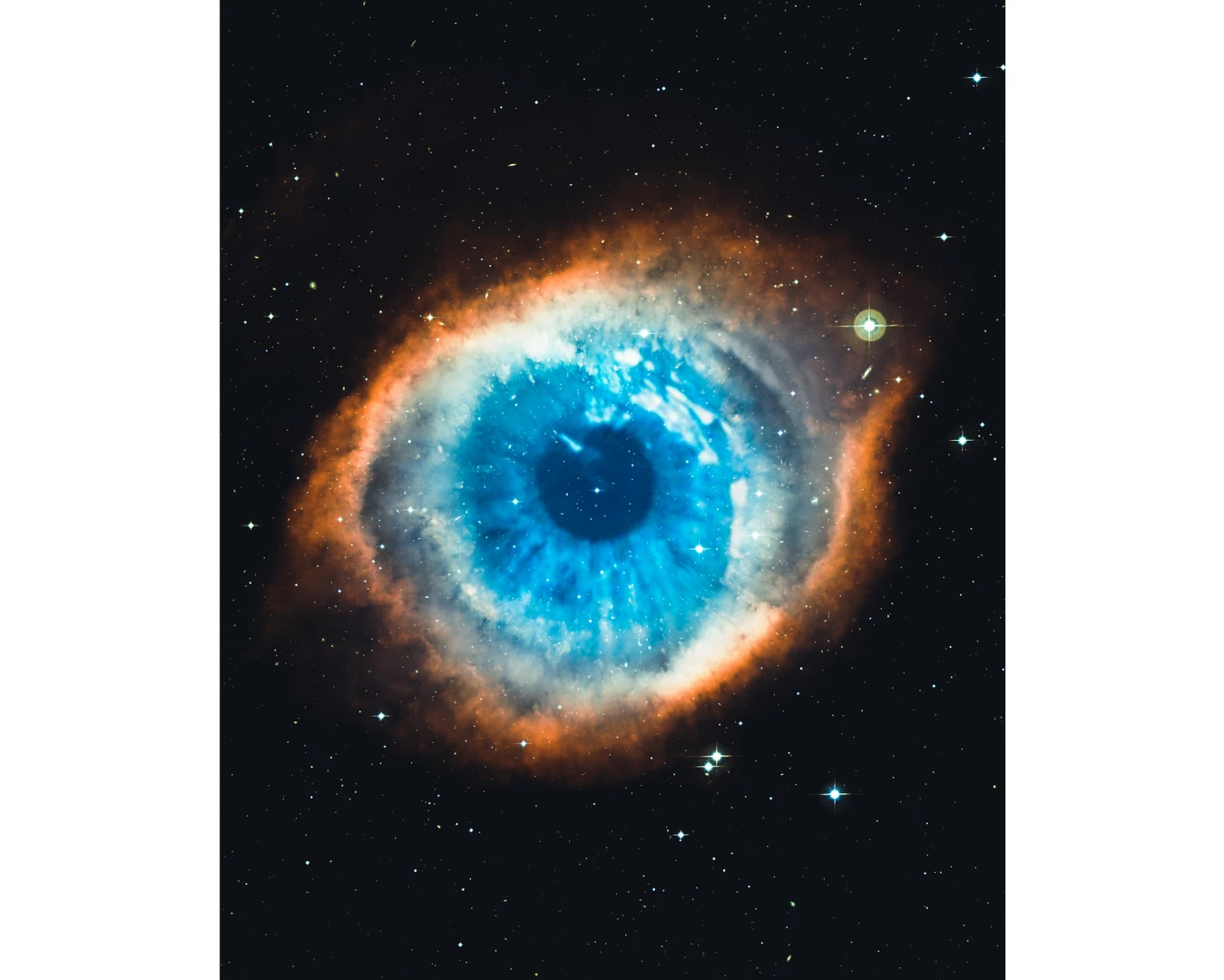 Galaxy Eye (Credit: Justin Peters CC BY-NC-ND 4.0)