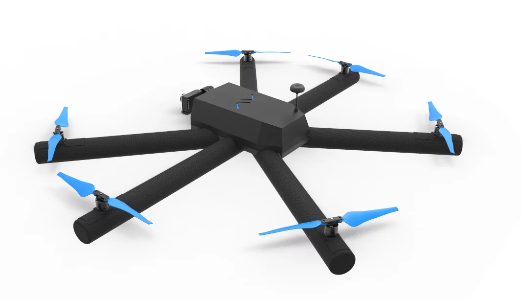 Airvada Diodon: inflatable drone is buoyant enough to land on water