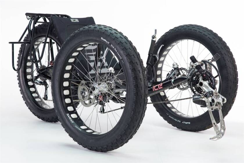 The White ICE Cycle is based on ICE's Sprint design but adds specialized equipment