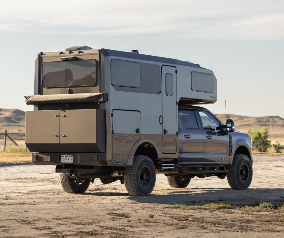 Panoramic Ford F camper truck costs a fraction of the competition