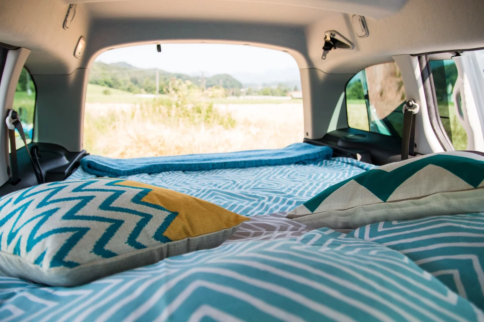 The Cuckoo offers an impressively sized bed for its size, setting up a comfy night of sleep