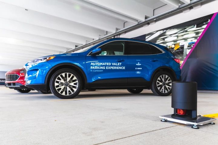 Ford describes the new system as the first US infrastructure-based solution for automated valet parking