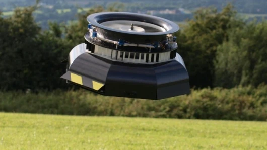 An AESIR UAV takes flight