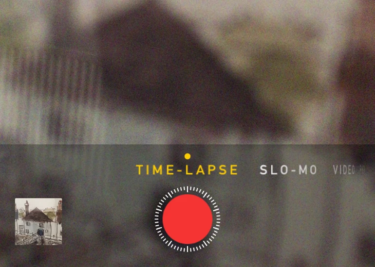 iOS 8 includes a new timelapse mode