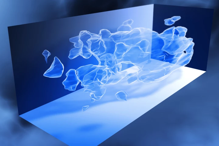 According to a new model, dark matter may be composed of clusters of electrically charged particles bound by a yet-unknown strong interaction