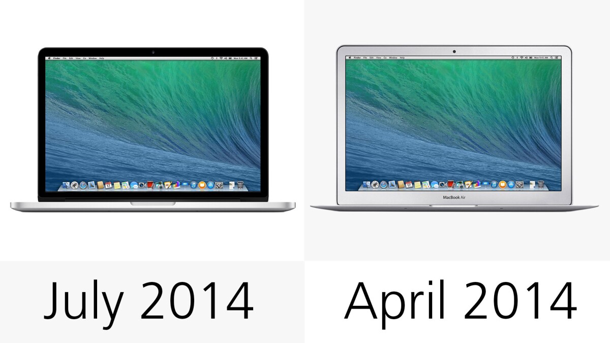 Both models have now seen 2014 refreshes (albeit minor ones)