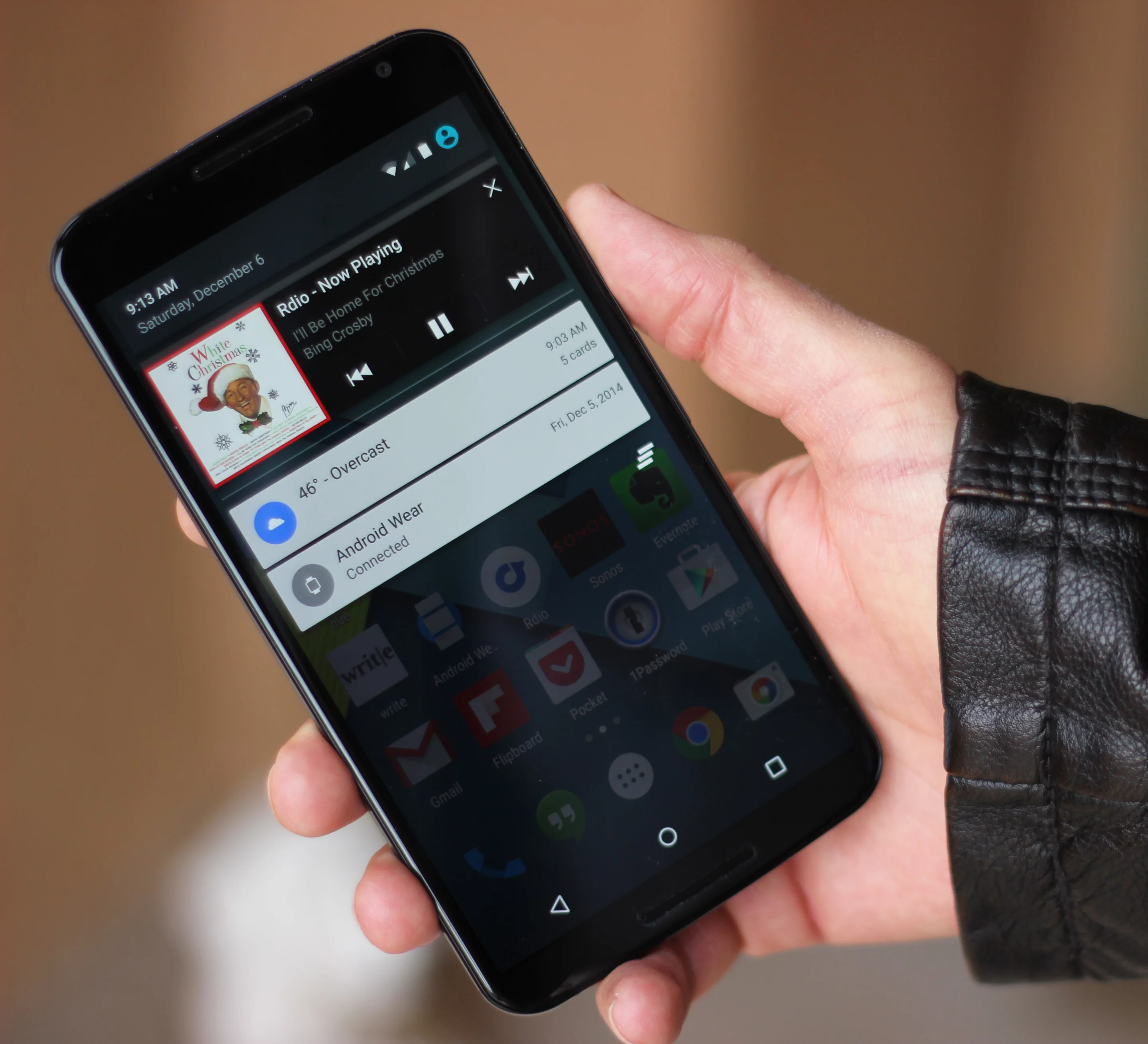 Lollipop's Material Design is stunning, and the Nexus 6 is the perfect showcase (Photo: Will Shanklin/Gizmag.com)