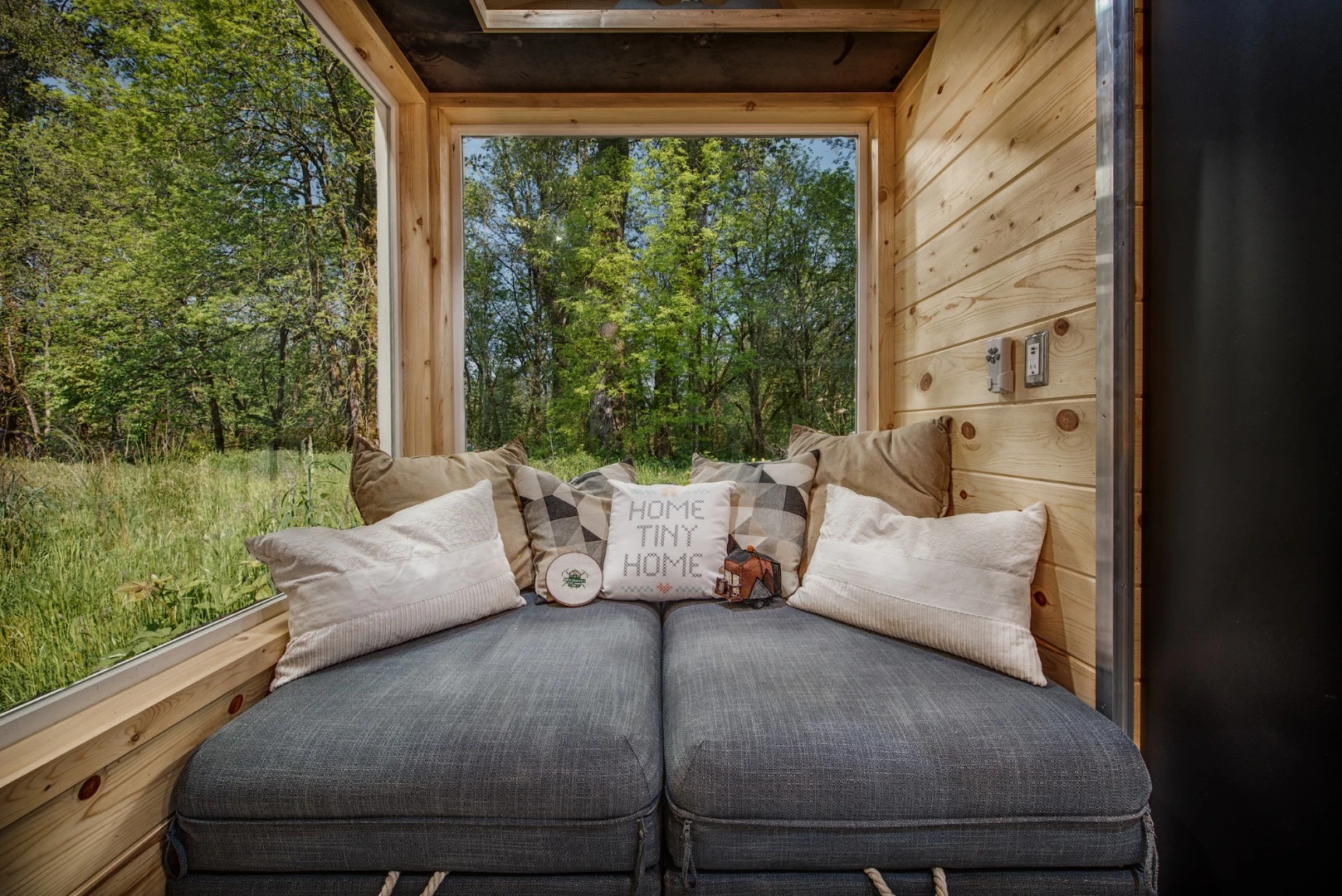 The Acorn has generous glazing