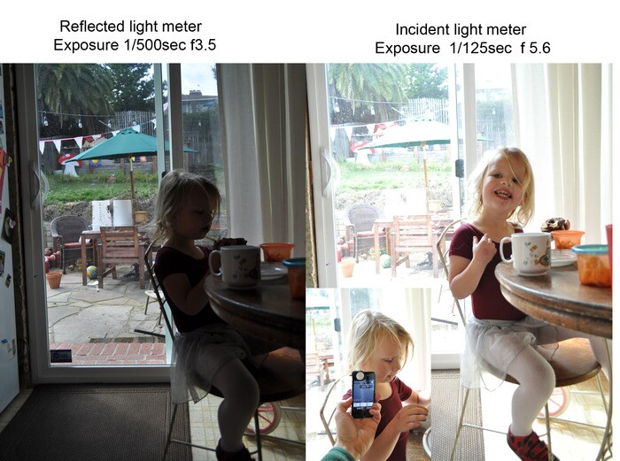 Luxi turns an iPhone into an incident light meter