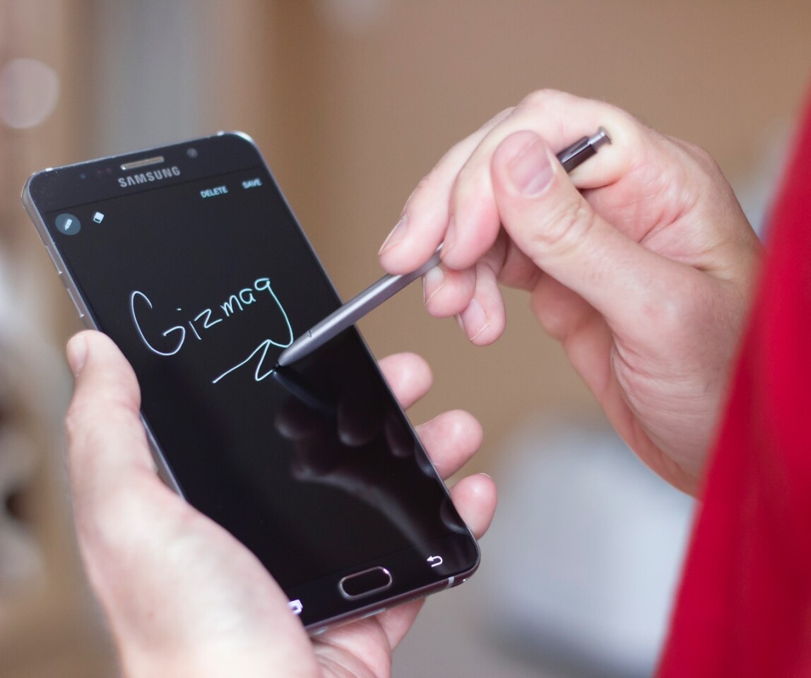 Screen Off Memo on the Note 5