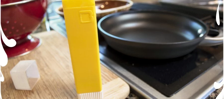 The Butter Boss has a detachable measuring cap