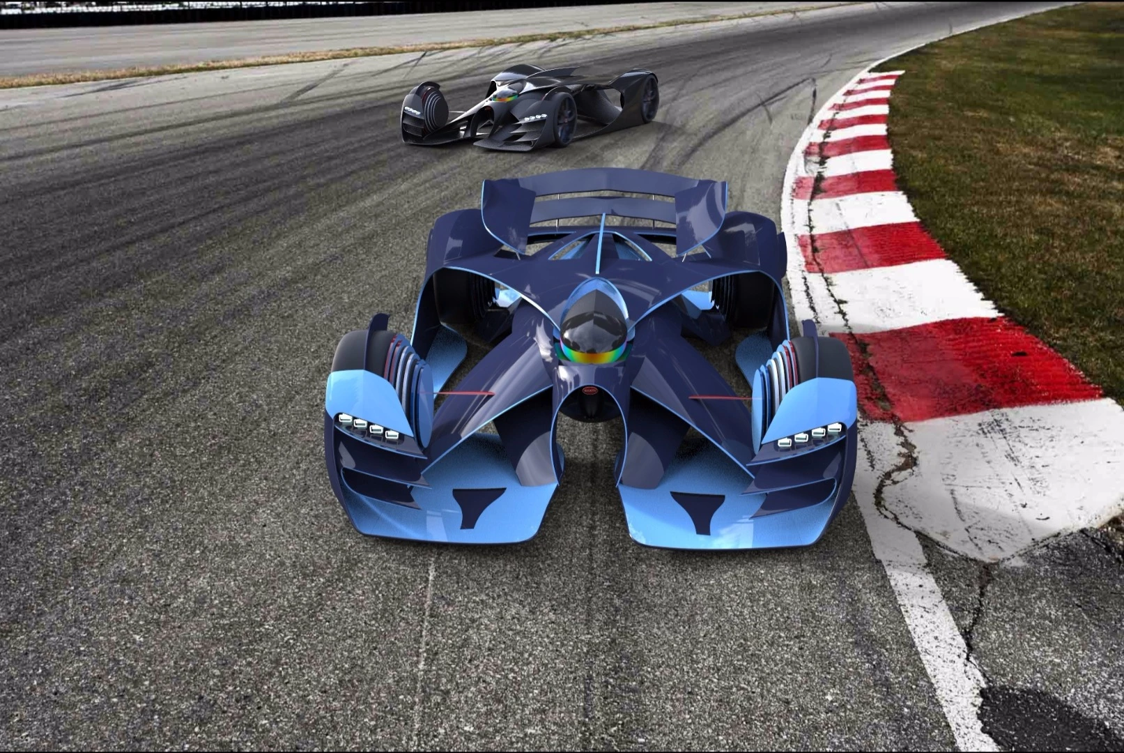 Samuel Marquez Arango has imagined the Bugatti racer of the future with the Benoist