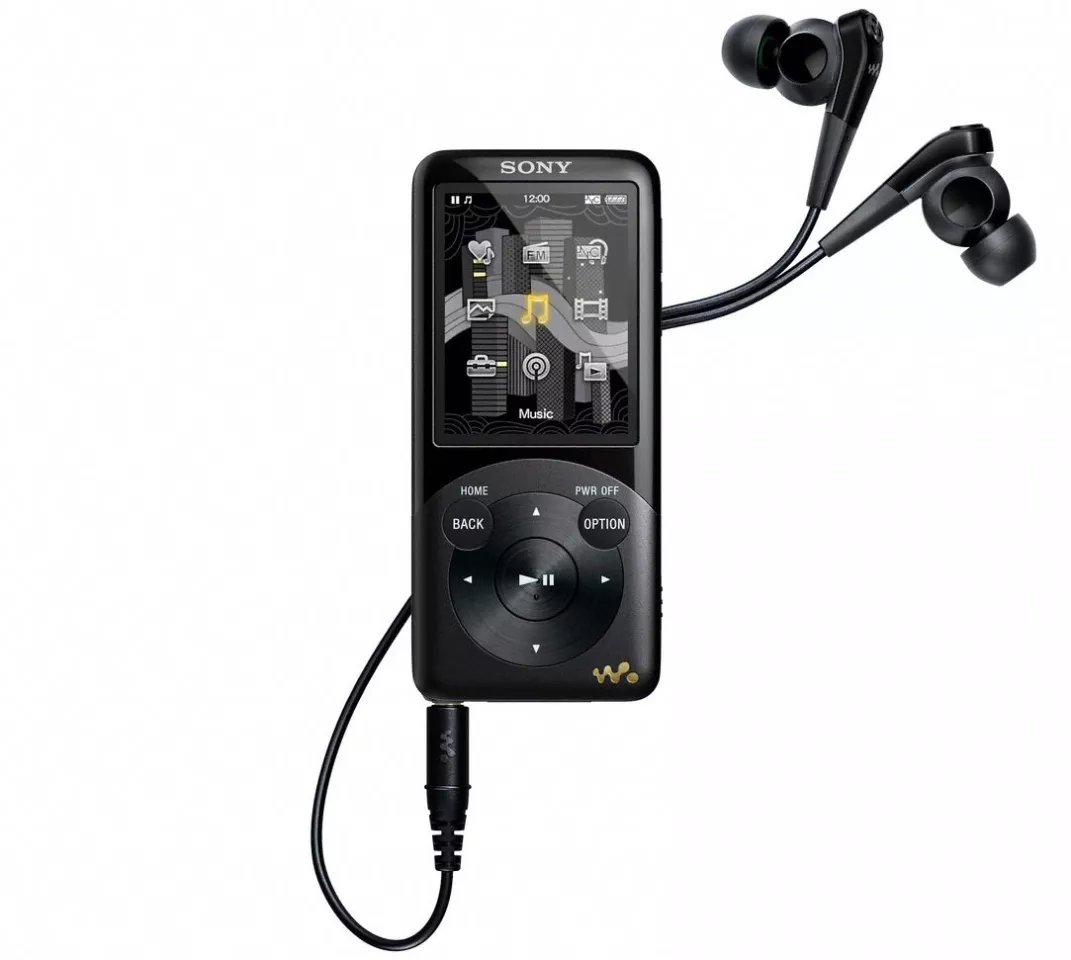 The player is shipped with high-quality EX vertical in-ear headphones and features digital noise canceling which is claimed to cut out about 98 per cent of background sound