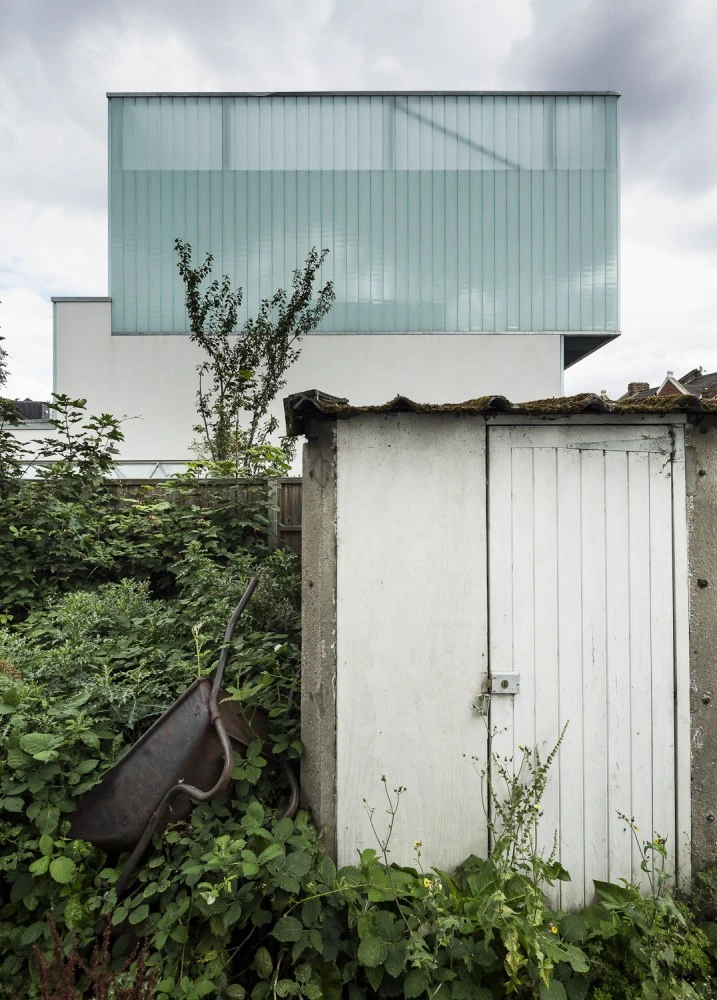 Slip House is built on a former brownfield site