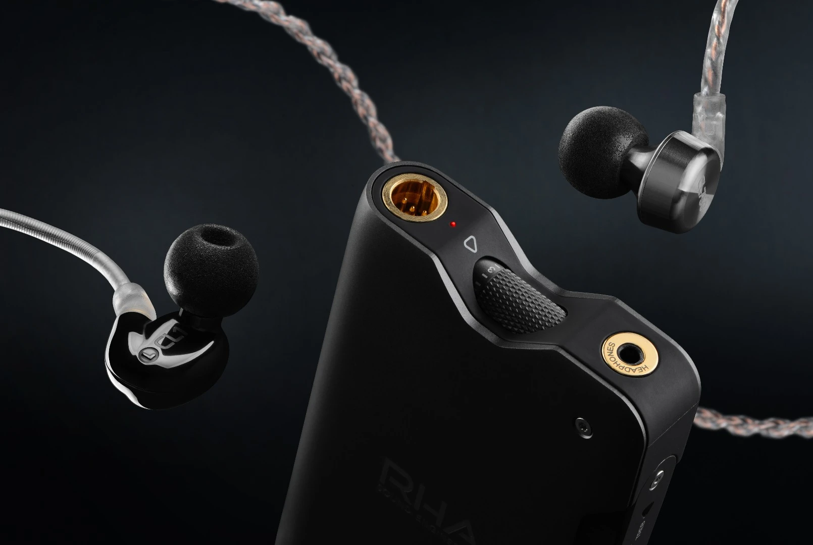 The CL1 Ceramic in-ear monitor (left) was developed alongside the Dacamp L1