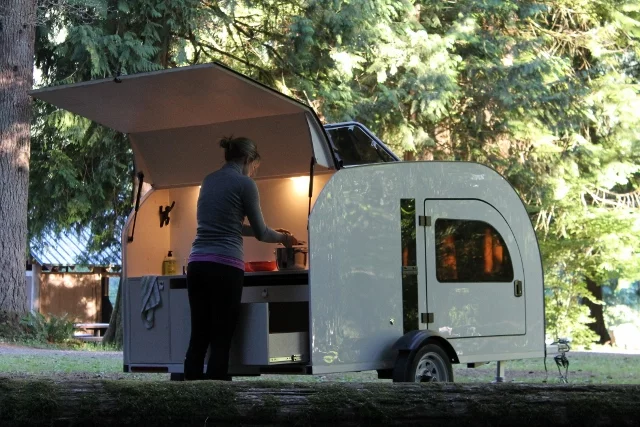 Cooking with the Droplet trailer