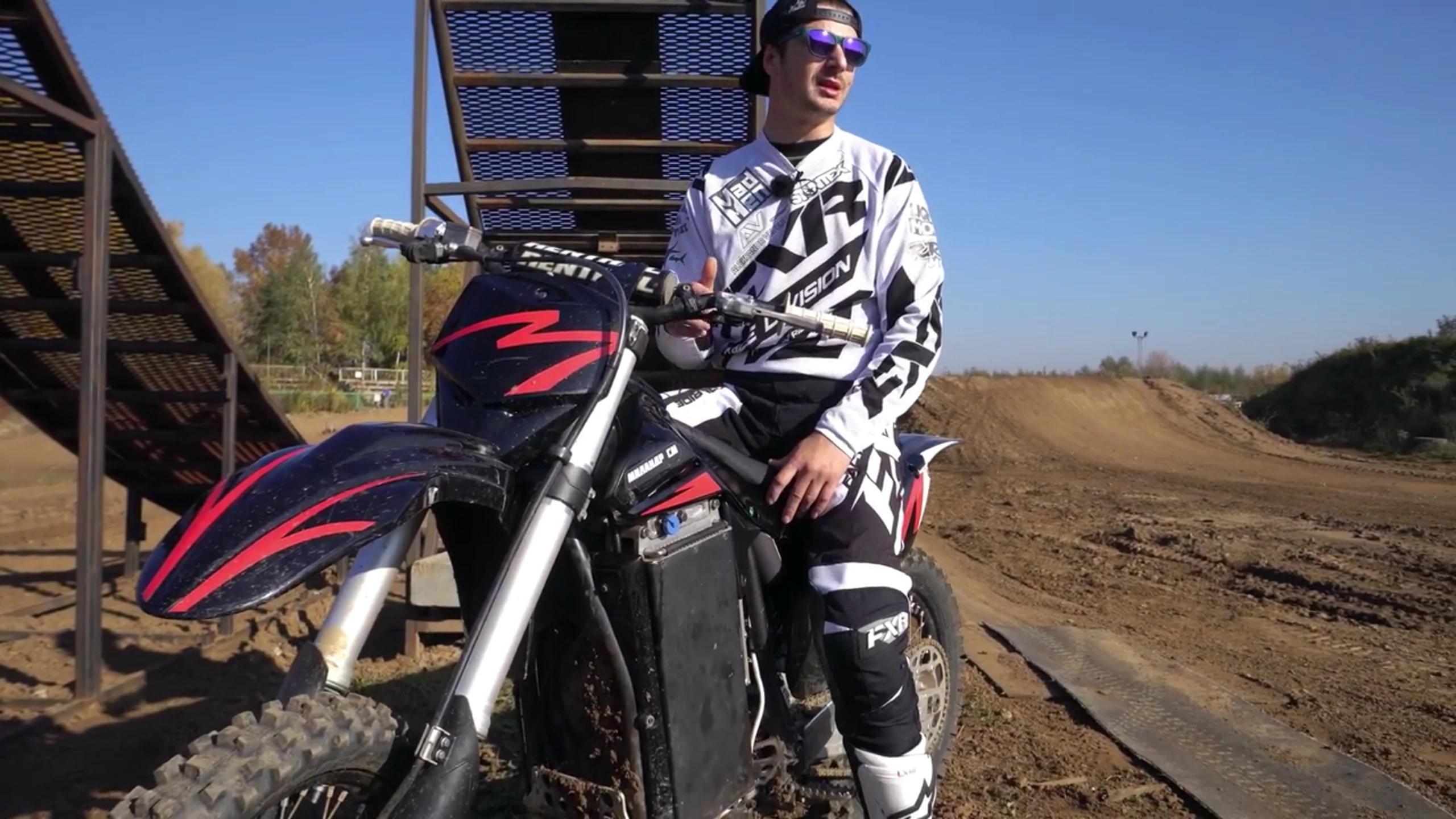 The Milandr SM-250 electric motocross bike